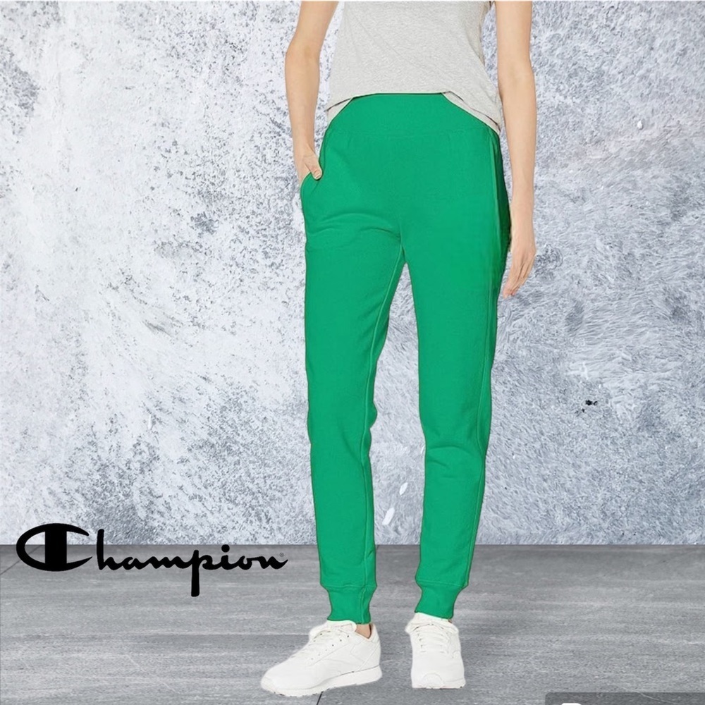 CHAMPION- Women’s Sweatpants Green, NEW